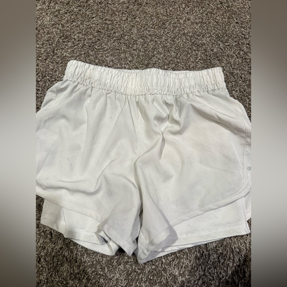 Women's White Athletic Shorts condition as shown - Picture 1 of 4